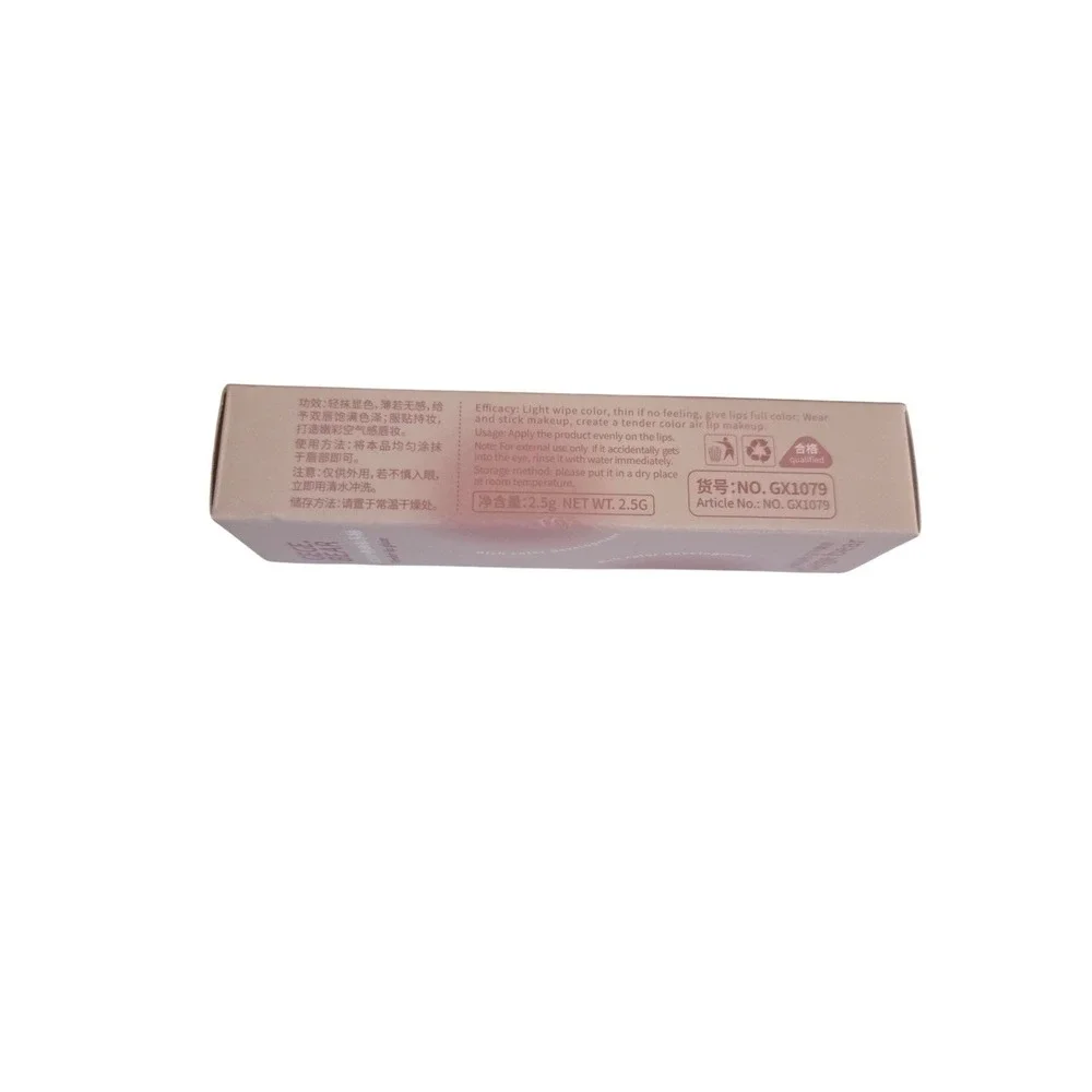 Gege Bear #01 Tender Lip Glaze Cute Teddy Bear‎ Design Pink Packaging